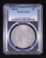 1880-O Morgan Silver Dollar (PCGS AU55) at PristineAuction.com