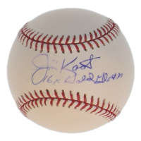 Jim Kaat Signed OML Baseball Inscribed "16x Gold Glove" (JSA) at PristineAuction.com