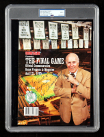 Red Auerbach Signed "CourtSide" Magazine Cover Inscribed "Regards" (PSA Auto 9) at PristineAuction.com