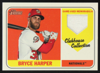 Bryce Harper 2018 Topps Heritage Clubhouse Collection Relics HN #CCRBH at PristineAuction.com