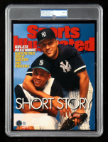 Derek Jeter Signed "Sports Illustrated" Magazine Cover (PSA Auto 10) at PristineAuction.com