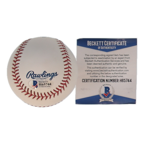 Mariano Rivera Signed OML Hall of Fame Logo Baseball (Beckett) at PristineAuction.com Mariano Rivera Signed OML Hall of Fame Logo Baseball (Beckett) at PristineAuction.com