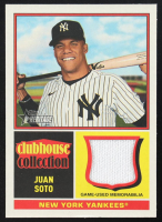 Juan Soto 2025 Topps Heritage Clubhouse Collection Relics #CCRJS at PristineAuction.com