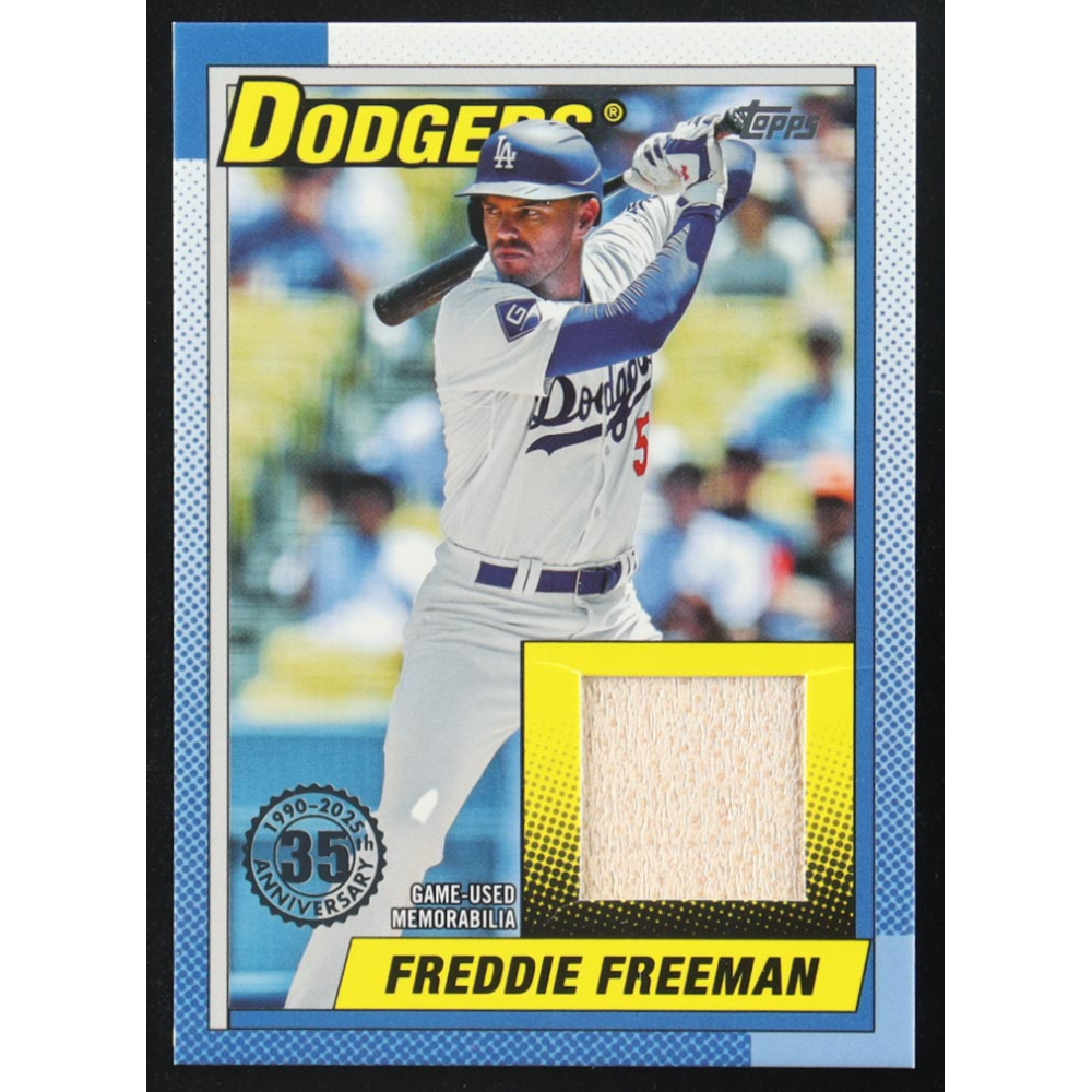 Freddie Freeman 2025 Topps '90 Topps Relics #T90RFF at PristineAuction.com