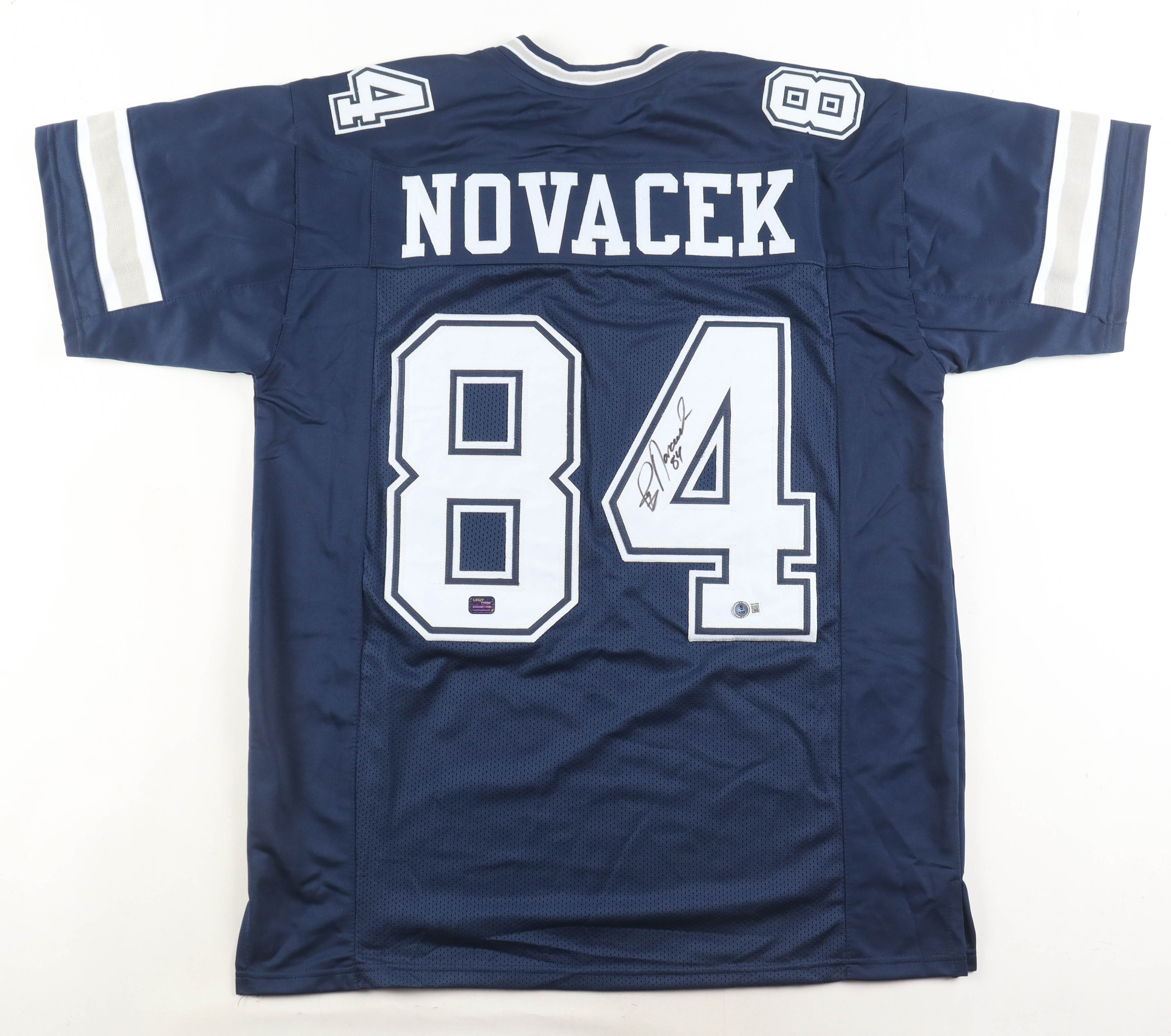 Jay Novacek Signed Jersey (Beckett & Prova) at PristineAuction.com Jay Novacek Signed Jersey (Beckett & Prova) at PristineAuction.com