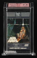 1977 "Star Wars: A New Hope" First Edition CIB VHS Tape (Beckett 7.5) at PristineAuction.com