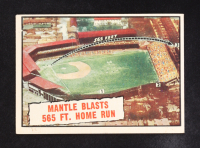 Mickey Mantle 1961 Topps 565 HR #406 at PristineAuction.com