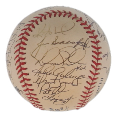 1998 Atlanta Braves | ONL Baseball Team-Signed by (28) with Greg Maddux, Bobby Cox, Tom Glavine (JSA) at PristineAuction.com 1998 Atlanta Braves | ONL Baseball Team-Signed by (28) with Greg Maddux, Bobby Cox, Tom Glavine (JSA) at PristineAuction.com
