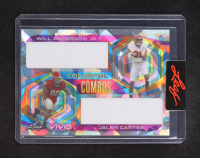 Will Anderson Jr. / Jalen Carter 2023 Leaf Vivid Colorful Combos Crystal Silver Unsigned Pre-Production Proof #NNO RC #1/1 at PristineAuction.com