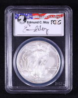 2014-(S) American Silver Eagle, Struck at San Francisco - Edmond C. Moy Signature Label (PCGS MS69) at PristineAuction.com