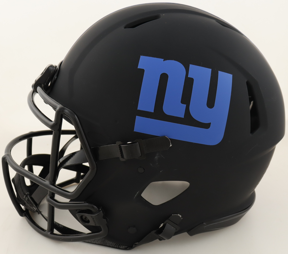 Brandon Jacobs, Derrick Ward & Ahmad Bradshaw Signed Giants Full-Size Authentic On-Field Eclipse Alternate Speed Helmet Inscribed "Earth", "'Wind'" & "'Fire'" (PSA) at PristineAuction.com Brandon Jacobs, Derrick Ward & Ahmad Bradshaw Signed Giants Full-Size Authentic On-Field Eclipse Alternate Speed Helmet Inscribed "Earth", "'Wind'" & "'Fire'" (PSA) at PristineAuction.com