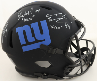Brandon Jacobs, Derrick Ward & Ahmad Bradshaw Signed Giants Full-Size Authentic On-Field Eclipse Alternate Speed Helmet Inscribed "Earth", "'Wind'" & "'Fire'" (PSA) at PristineAuction.com