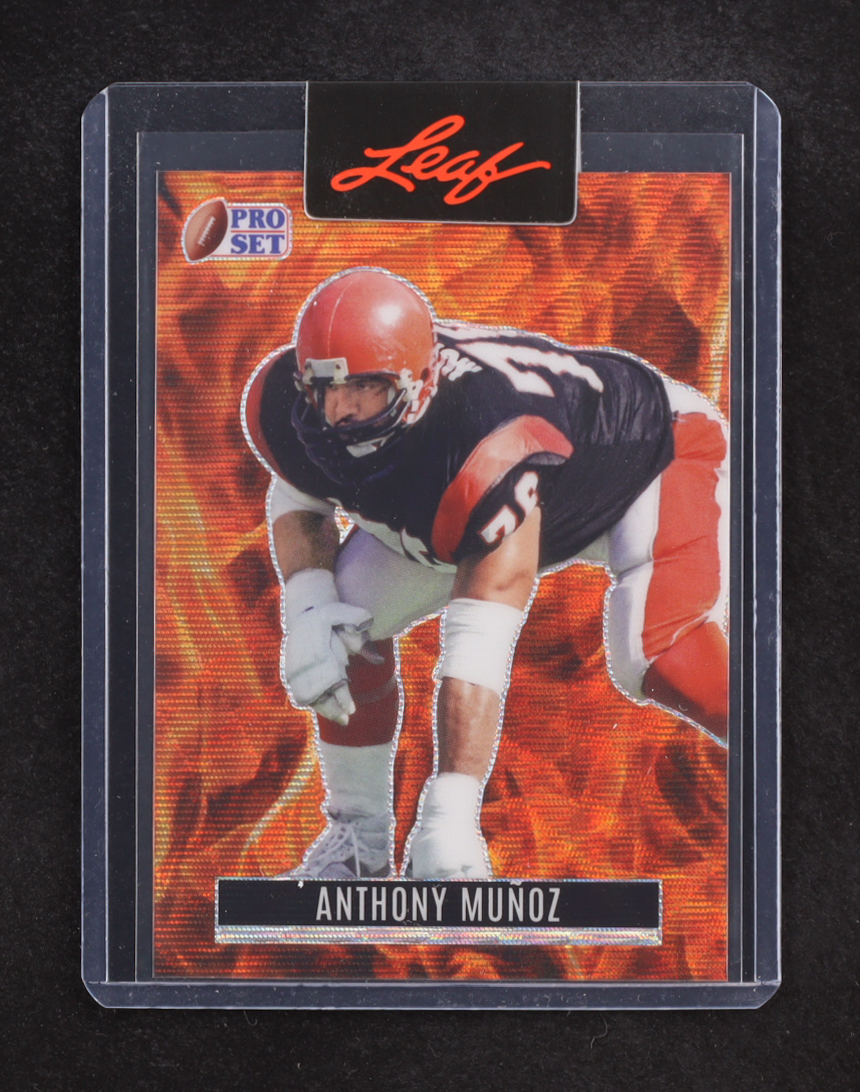 Anthony Munoz 2023 Leaf Pro Set Waves Flames Pre-Production Proof #NNO #1/1 at PristineAuction.com Anthony Munoz 2023 Leaf Pro Set Waves Flames Pre-Production Proof #NNO #1/1 at PristineAuction.com