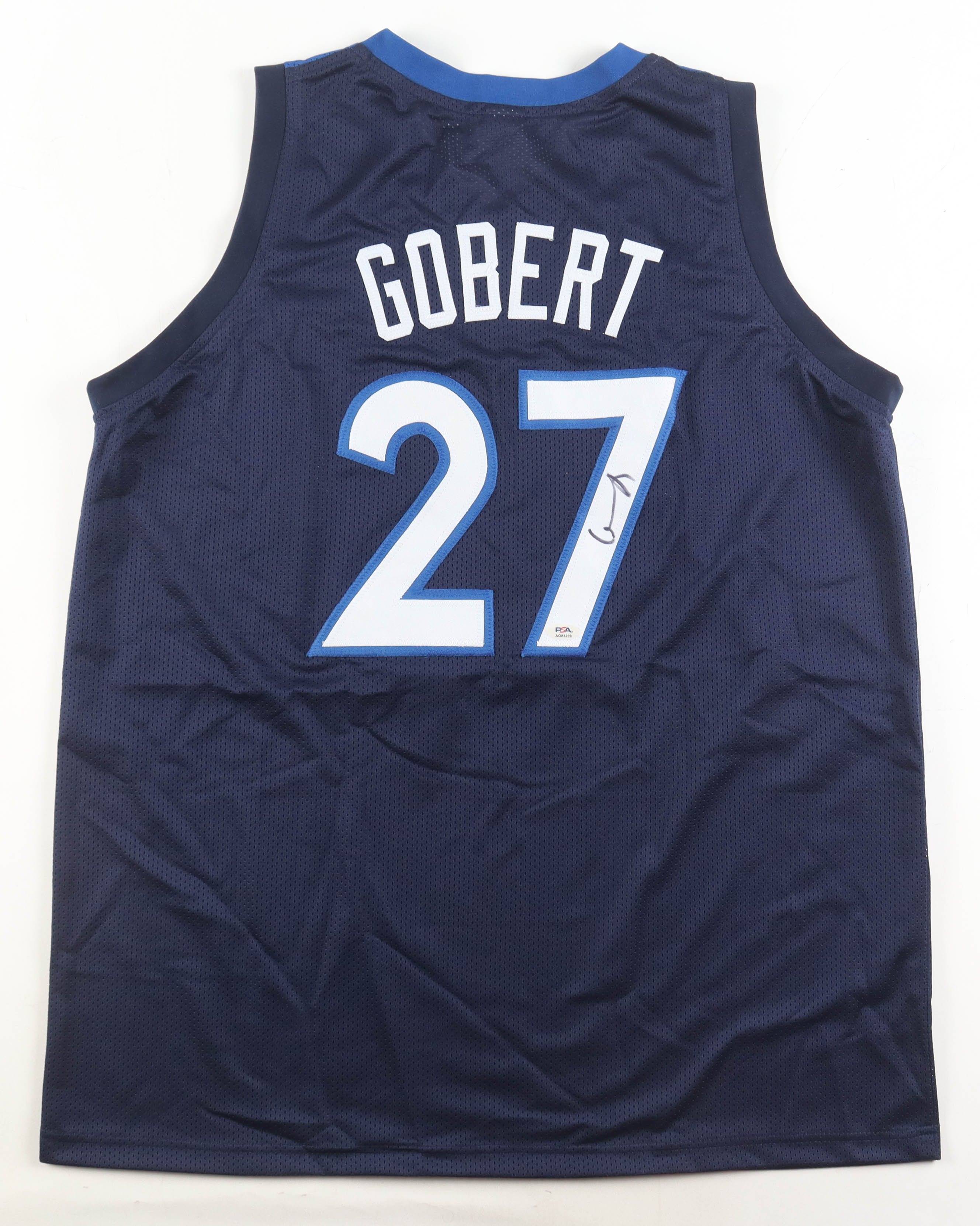 Rudy Gobert Signed Jersey (PSA) at PristineAuction.com Rudy Gobert Signed Jersey (PSA) at PristineAuction.com