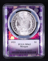 1921 Morgan Silver Dollar (PCGS MS63) at PristineAuction.com