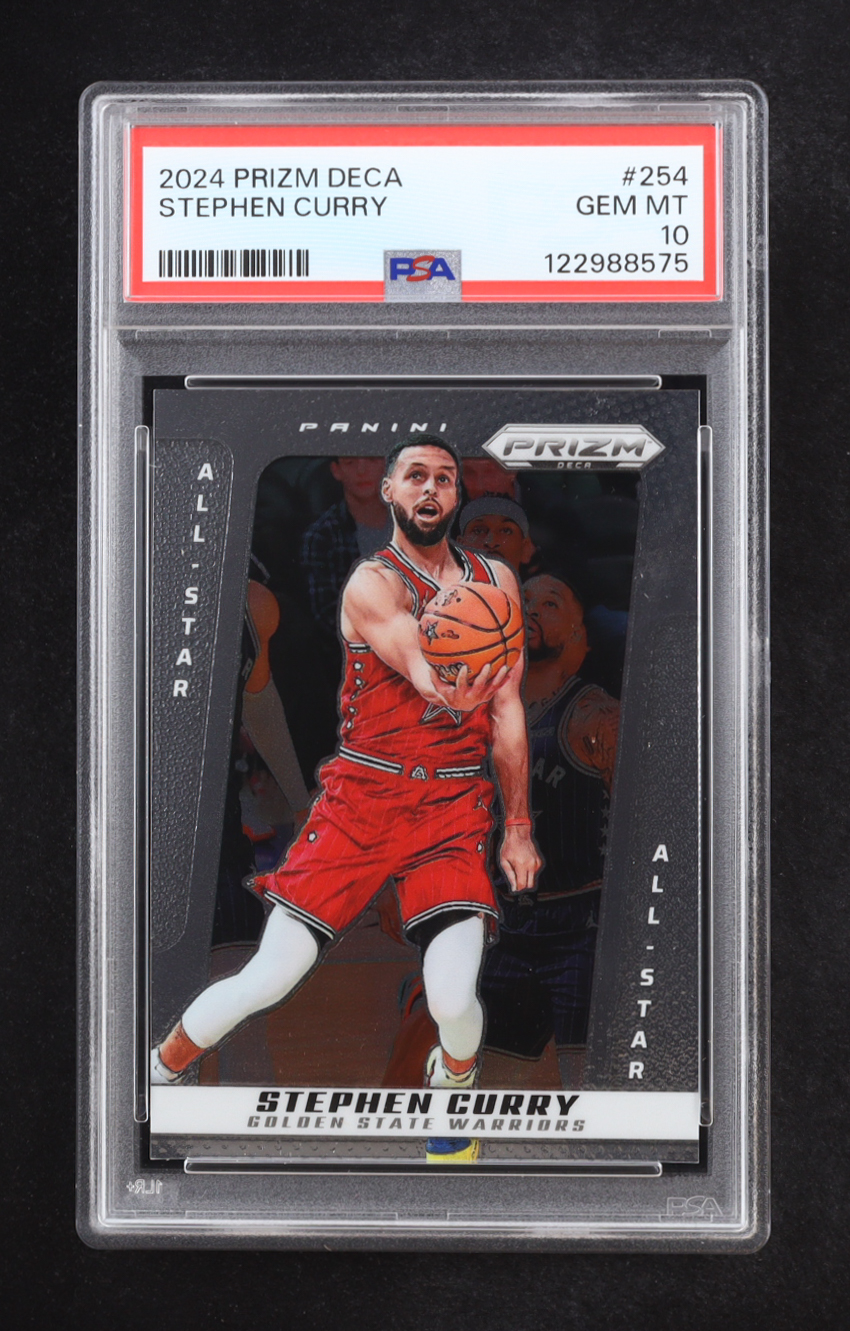Stephen Curry 2024-25 Prizm Deca AS #254 (PSA 10) at PristineAuction.com Stephen Curry 2024-25 Prizm Deca AS #254 (PSA 10) at PristineAuction.com