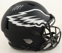 Michael Vick Signed Eagles Full-Size Authentic On-Field Matte Black Speed Helmet (PSA) at PristineAuction.com