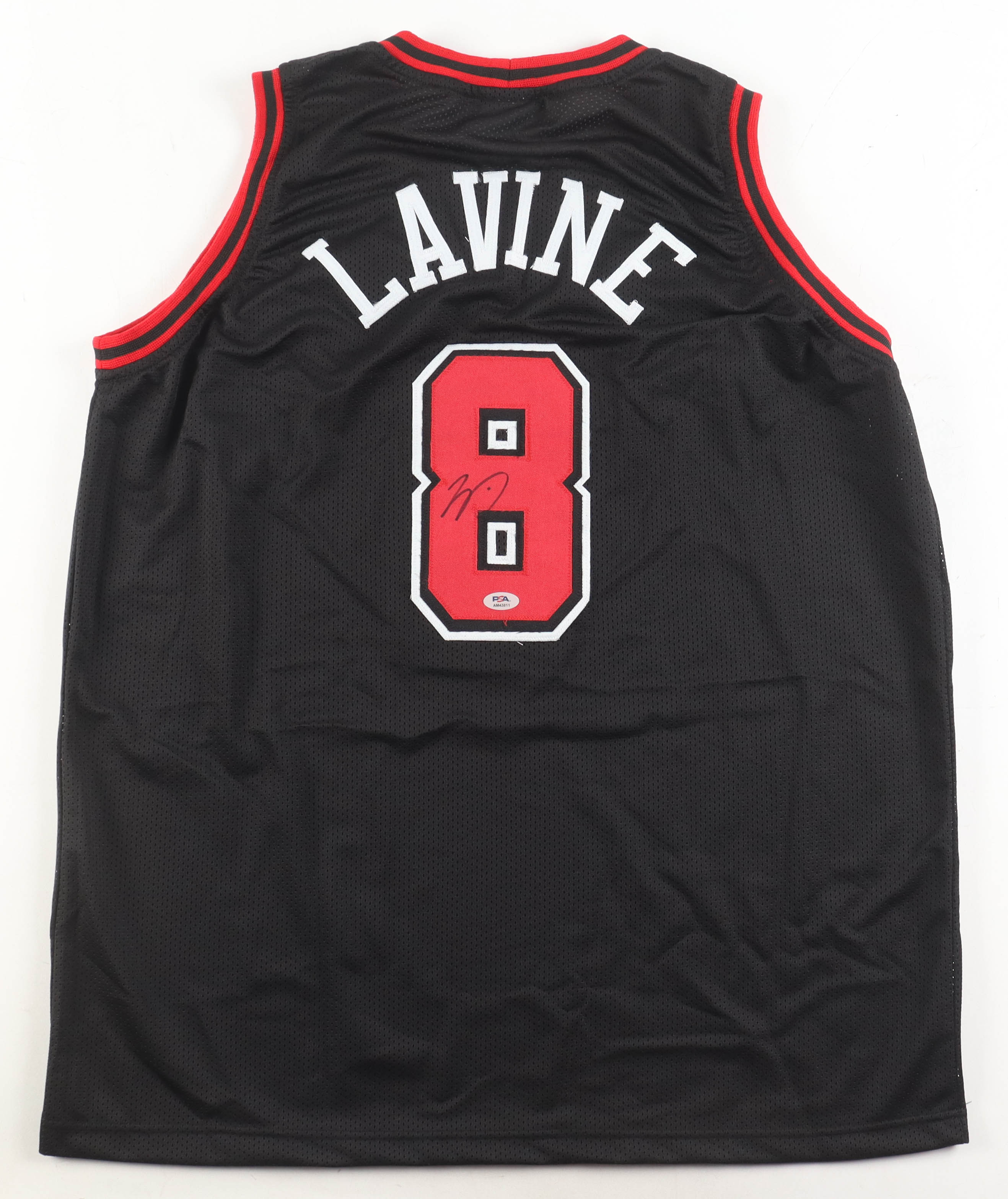 Zach LaVine Signed Jersey (PSA) at PristineAuction.com Zach LaVine Signed Jersey (PSA) at PristineAuction.com
