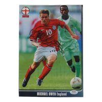 Michael Owen Signed England 8x12 Photo (PSA) at PristineAuction.com