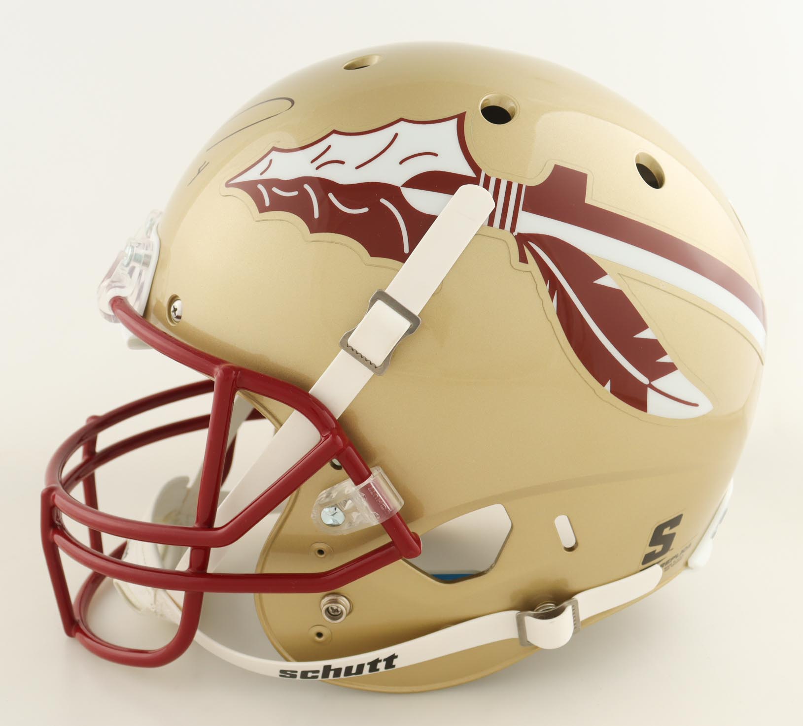 Dalvin Cook Signed Florida State Seminoles Full-Size Helmet Inscribed "FSU Rushing King" (JSA) at PristineAuction.com Dalvin Cook Signed Florida State Seminoles Full-Size Helmet Inscribed "FSU Rushing King" (JSA) at PristineAuction.com