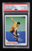 Novak Djokovic Signed 2010 Sports Illustrated Kids Trading Card Auto #461 RC (PSA | Autograph Grade PSA Authentic) at PristineAuction.com