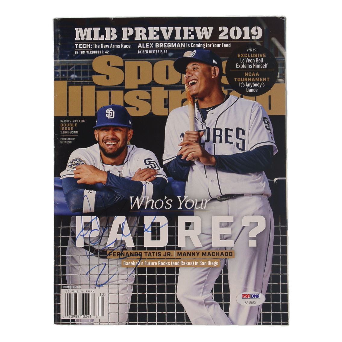 Fernando Tatis Jr. Signed 2019 Sports Illustrated Magazine (PSA) at PristineAuction.com Fernando Tatis Jr. Signed 2019 Sports Illustrated Magazine (PSA) at PristineAuction.com