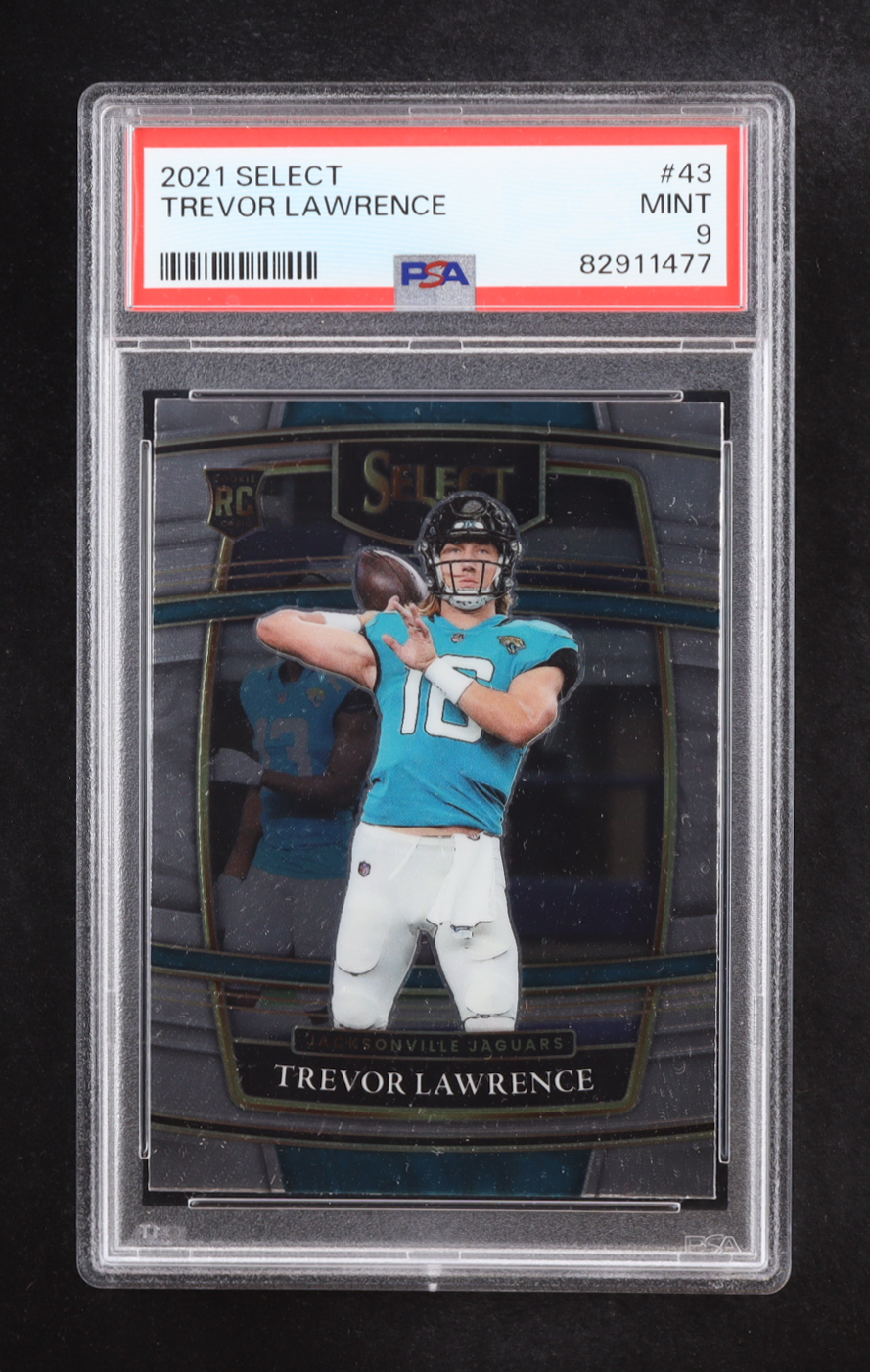 Trevor Lawrence 2021 Select #43 RC (PSA 9) at PristineAuction.com Trevor Lawrence 2021 Select #43 RC (PSA 9) at PristineAuction.com