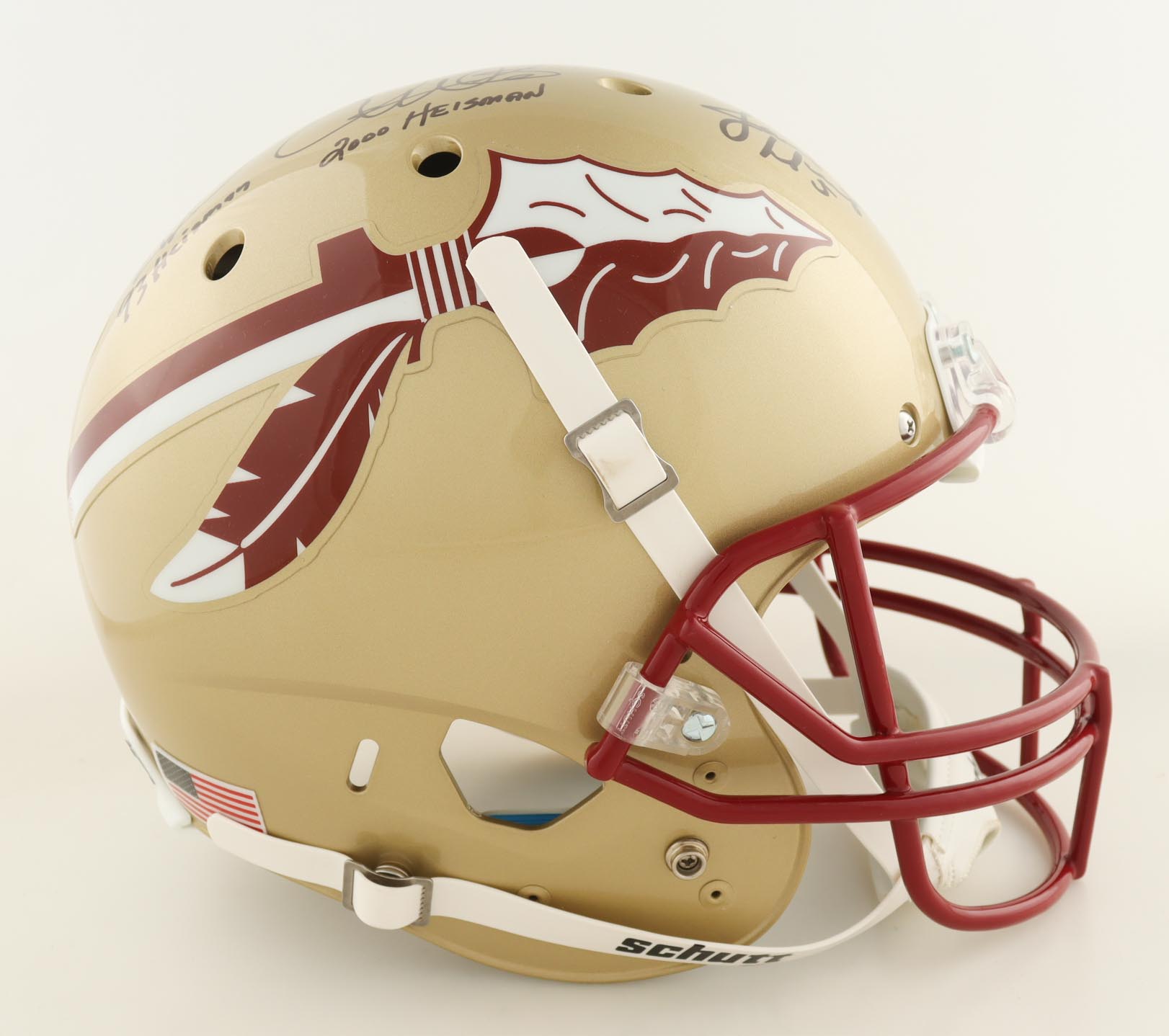 Charlie Ward, Chris Weinke & Jameis Winston Signed Florida State Seminoles Full-Size Helmet Inscribed "93 Heisman" & "2000 Heisman" (JSA) at PristineAuction.com Charlie Ward, Chris Weinke & Jameis Winston Signed Florida State Seminoles Full-Size Helmet Inscribed "93 Heisman" & "2000 Heisman" (JSA) at PristineAuction.com