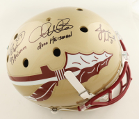Charlie Ward, Chris Weinke & Jameis Winston Signed Florida State Seminoles Full-Size Helmet Inscribed "93 Heisman" & "2000 Heisman" (JSA) at PristineAuction.com