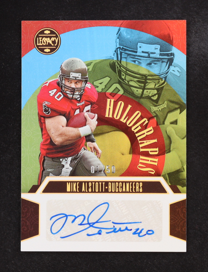 Mike Alstott 2023 Panini Legacy HoloGraphs #18 #1/50 at PristineAuction.com Mike Alstott 2023 Panini Legacy HoloGraphs #18 #1/50 at PristineAuction.com