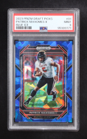 Patrick Mahomes II 2023 Panini Prizm Draft Picks Prizms Blue Ice #81 #85/99 (PSA 9) at PristineAuction.com
