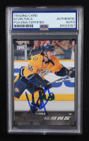 Kevin Fiala Signed 2015-16 Upper Deck Series One Young Guns Trading Card Auto #208 RC (PSA | Autograph Grade PSA Authentic) at PristineAuction.com