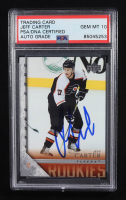 Jeff Carter Signed 2005-06 Upper Deck Series 2 Rookies Trading Card Auto #444 RC (PSA | Autograph Grade PSA 10) at PristineAuction.com
