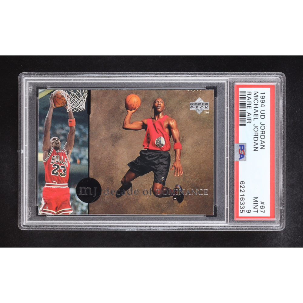 Michael Jordan 1994 UD Rare Air #67 (PSA 9) at PristineAuction.com