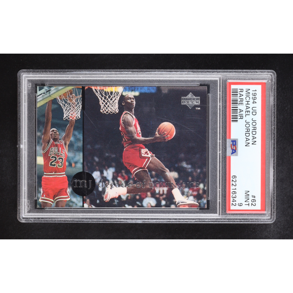 Michael Jordan 1994 UD Rare Air #62 (PSA 9) at PristineAuction.com