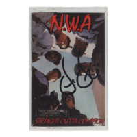 Dr. Dre Signed N.W.A. "Straight Outta Compton" Cassette Album (PSA) at PristineAuction.com