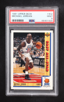Michael Jordan 1991-92 Fleer #452 AS (PSA 9) at PristineAuction.com