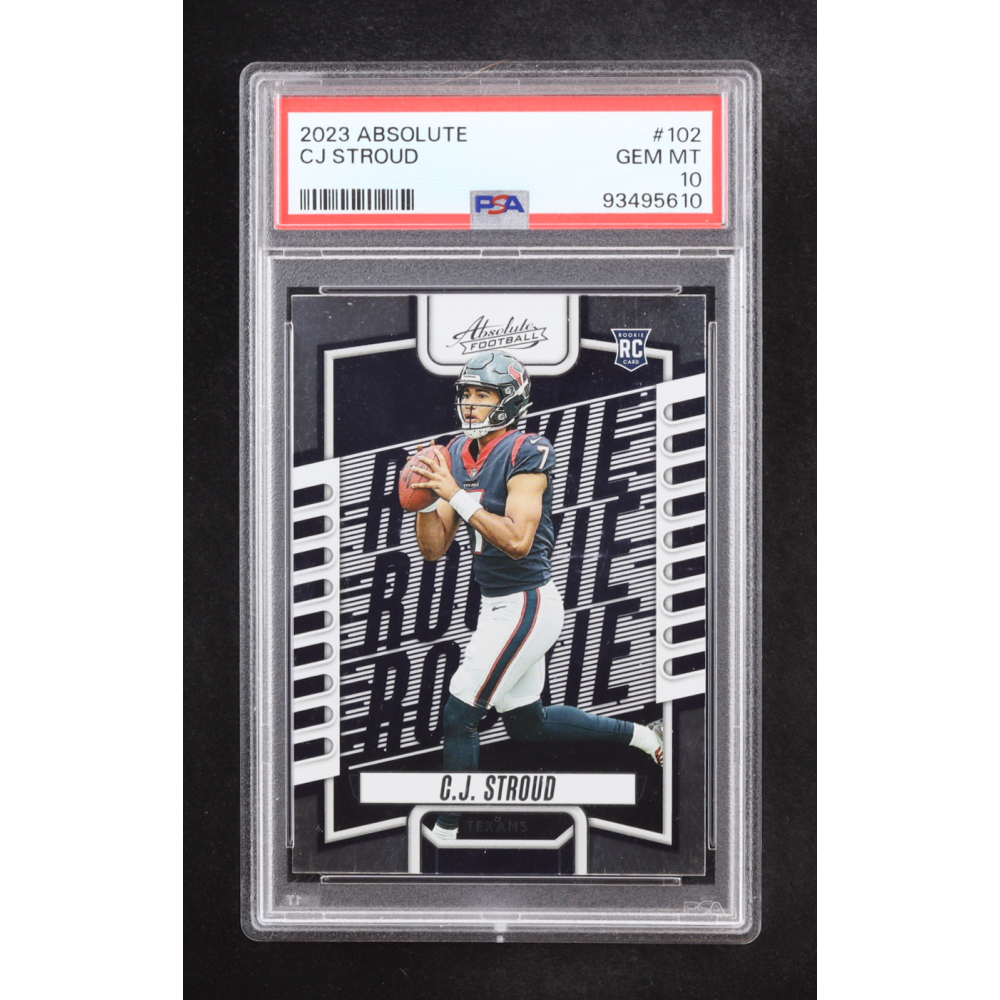 CJ Stroud 2023 Absolute #102 RC (PSA 10) at PristineAuction.com