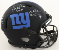 Brandon Jacobs, Derrick Ward & Ahmad Bradshaw Signed Giants Full-Size Authentic On-Field Eclipse Alternate Speed Helmet Inscribed "'Wind'" (PSA) at PristineAuction.com