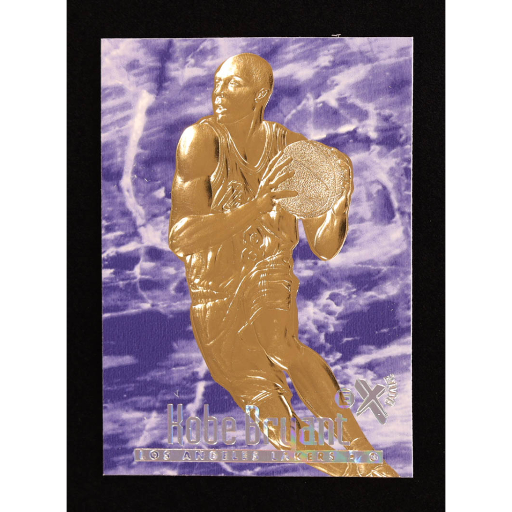Kobe Bryant 1996-97 Skybox EX-2000 Blue Sky 23KT Gold RC at PristineAuction.com