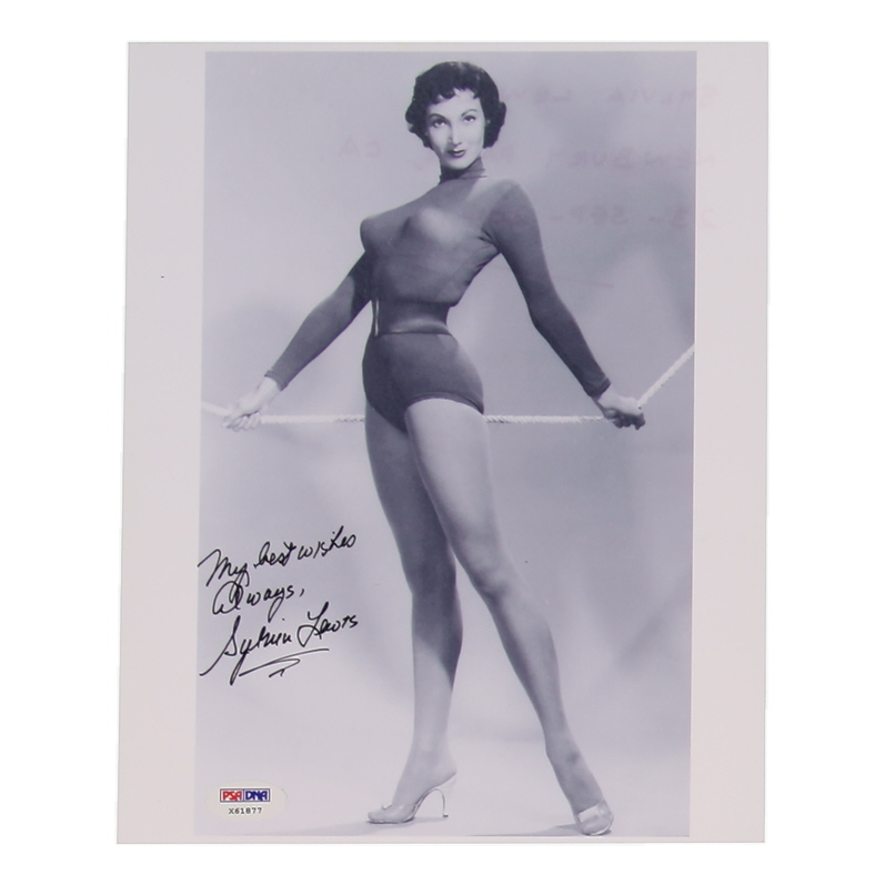 Sylvia Lewis Signed 8x10 Photo Inscribed "My Best Wishes Always" (PSA) at PristineAuction.com Sylvia Lewis Signed 8x10 Photo Inscribed "My Best Wishes Always" (PSA) at PristineAuction.com