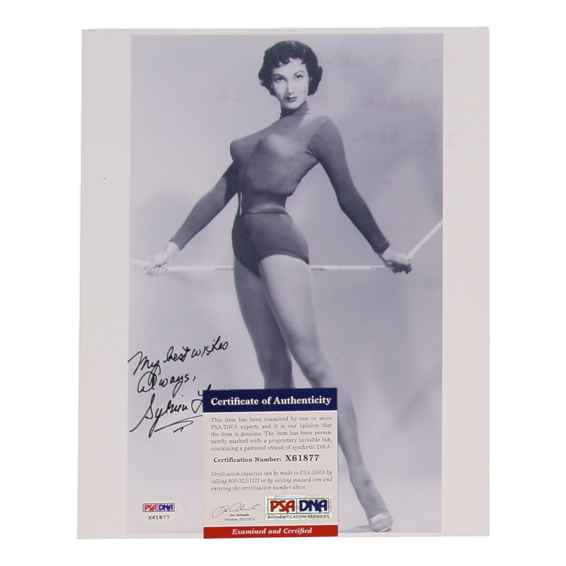 Sylvia Lewis Signed 8x10 Photo Inscribed "My Best Wishes Always" (PSA) at PristineAuction.com Sylvia Lewis Signed 8x10 Photo Inscribed "My Best Wishes Always" (PSA) at PristineAuction.com