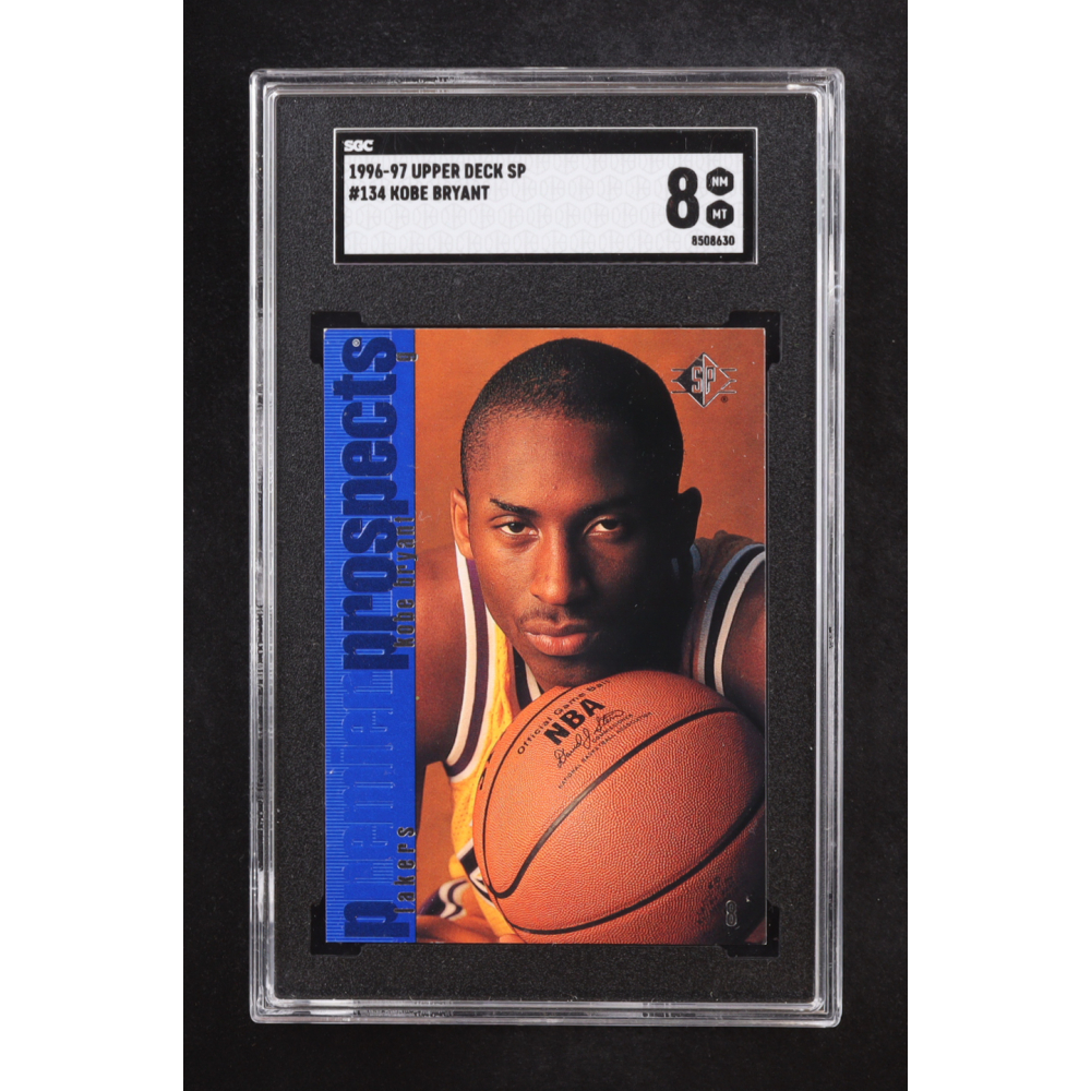 Kobe Bryant 1996-97 SP #134 RC (SGC 8) at PristineAuction.com