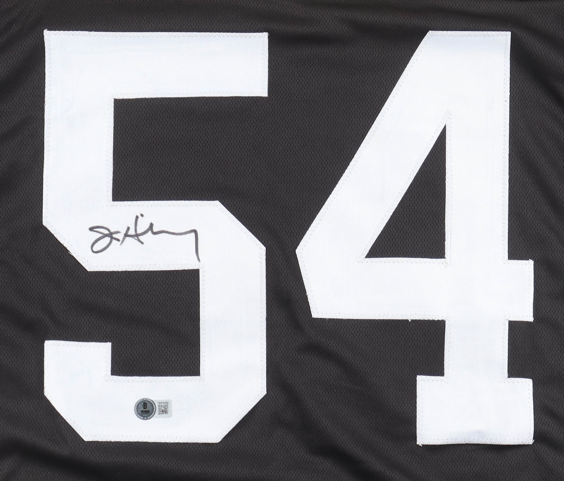 Jay Hilgenberg Signed Jersey (Beckett) at PristineAuction.com Jay Hilgenberg Signed Jersey (Beckett) at PristineAuction.com