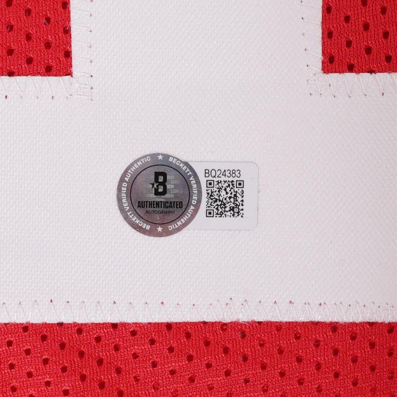 Isaac Guerendo Signed Jersey (Beckett) at PristineAuction.com Isaac Guerendo Signed Jersey (Beckett) at PristineAuction.com