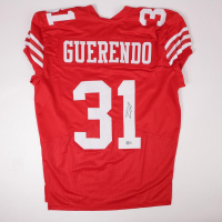 Isaac Guerendo Signed Jersey (Beckett) at PristineAuction.com