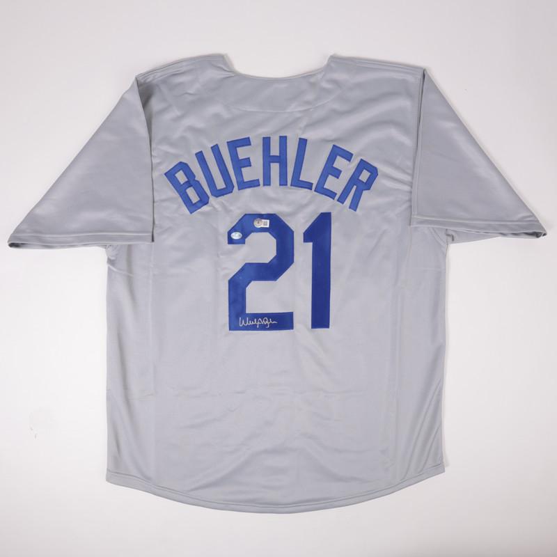 Walker Buehler Signed Jersey (Beckett) at PristineAuction.com Walker Buehler Signed Jersey (Beckett) at PristineAuction.com