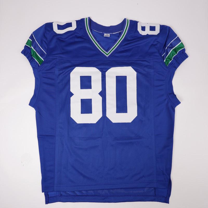 Steve Largent Signed Jersey with (4) Career Inscriptions (Beckett) at PristineAuction.com Steve Largent Signed Jersey with (4) Career Inscriptions (Beckett) at PristineAuction.com