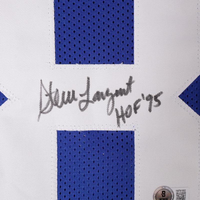 Steve Largent Signed Jersey with (4) Career Inscriptions (Beckett) at PristineAuction.com Steve Largent Signed Jersey with (4) Career Inscriptions (Beckett) at PristineAuction.com