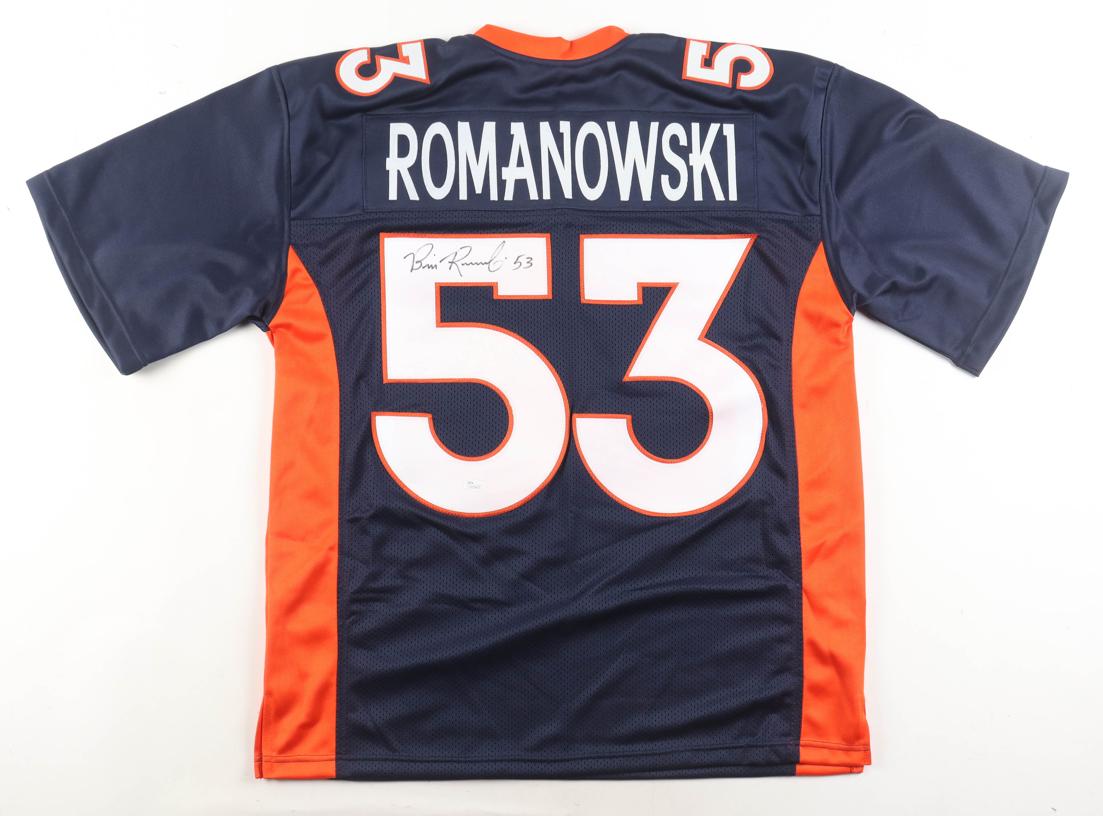 Bill Romanowski Signed Jersey (JSA) at PristineAuction.com Bill Romanowski Signed Jersey (JSA) at PristineAuction.com
